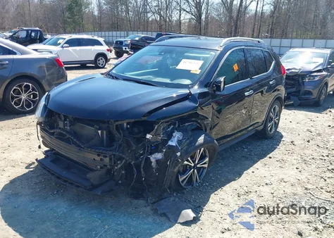 2017 Nissan Rogue Sl из США, поврежденный, VIN 5N1AT2MV0HC760741